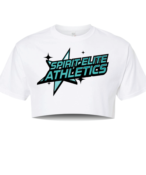 SEA White Cropped Tee