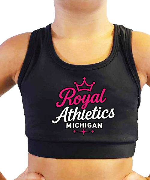 RAM Black Sports Bra