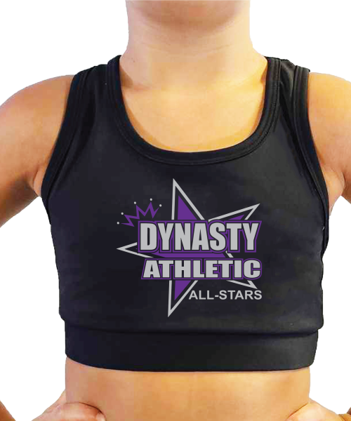 DA Black Sports Bra