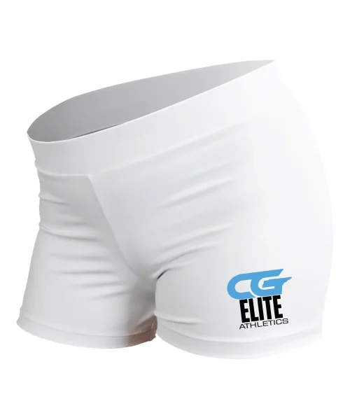 White Performance Shorts