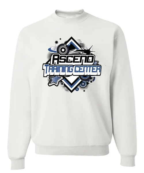 ATC Ascend White Crewneck