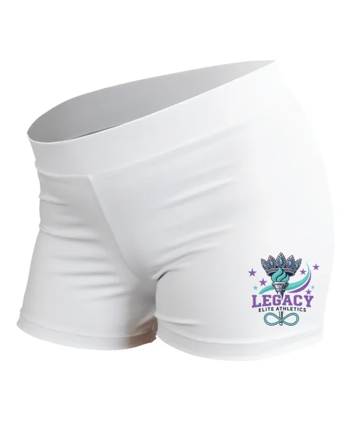 LEA Performance Shorts White