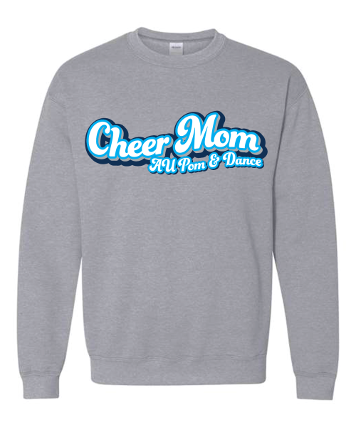 AU Pom & Dance Grey Crewneck
