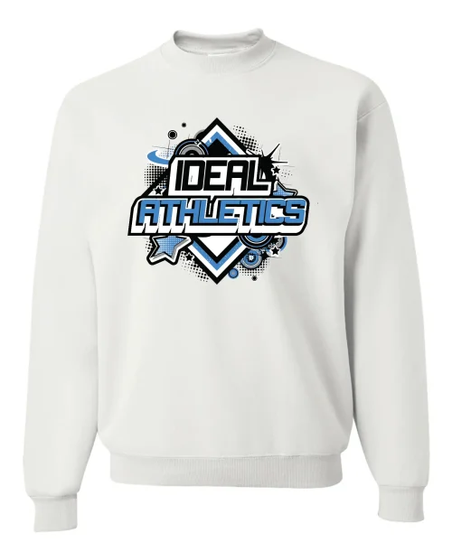 IA Ideal Athletics White Crewneck