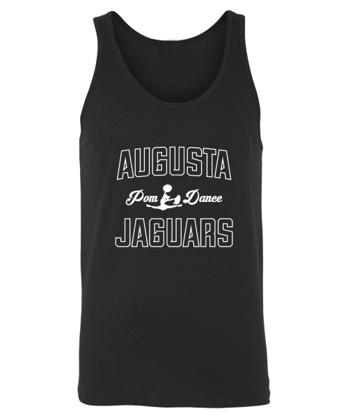 AU Pom & Dance Black Tank