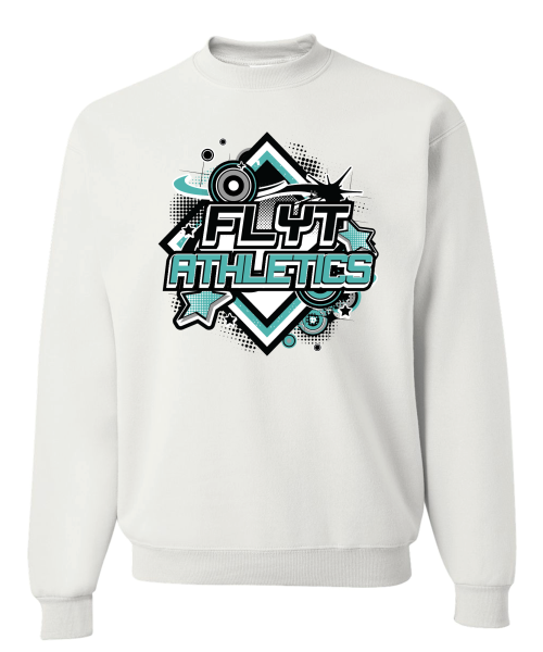FLYT White Crewneck