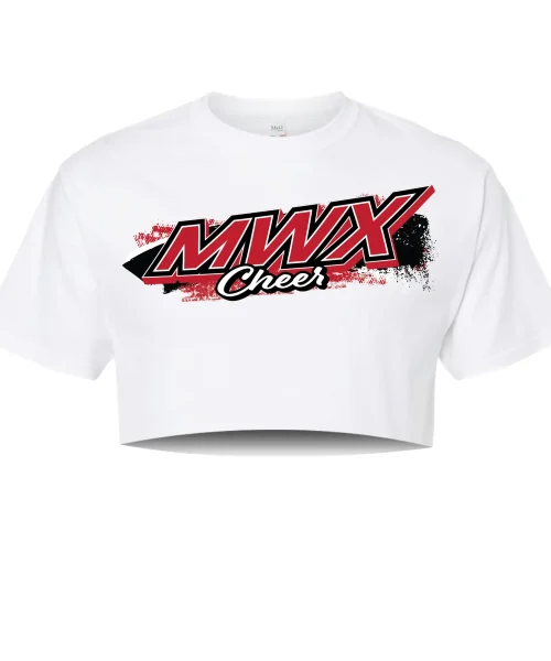 MWX White Crop Tee