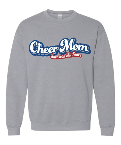 SAS Mom Grey Crewneck