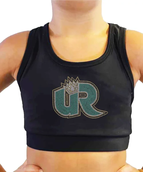 URA Rhinestone Sports Bra