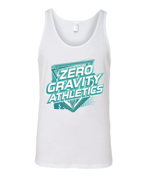 ZG Zero Gravity Athletics White Tank