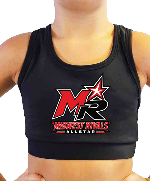 MRAC Black Sports Bra