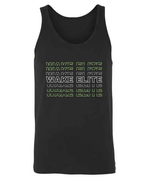 WEA Wake Elite Black Tank