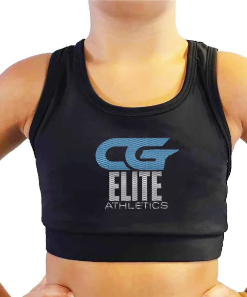 CG Rhinestone Sports Bra