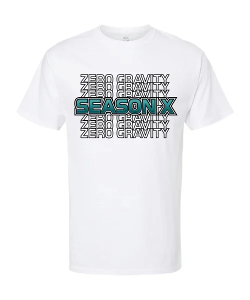 ZG Season X White Tee
