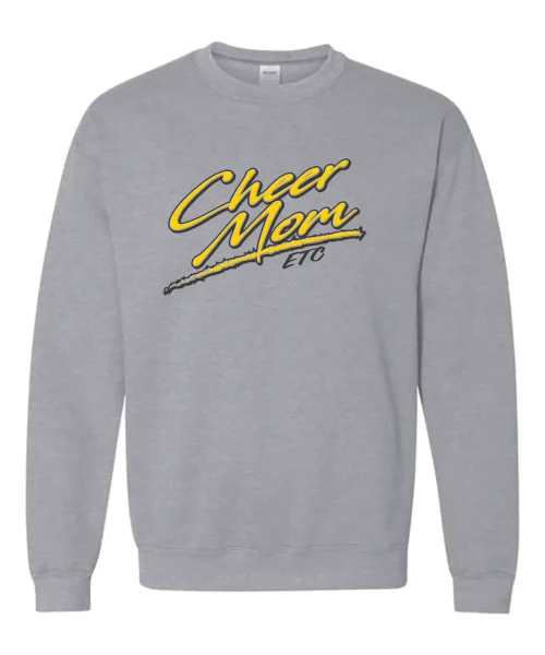 ETC Mom Grey Crewneck