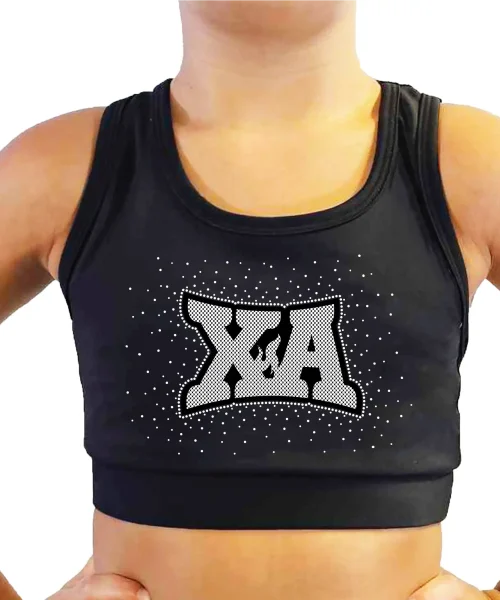 XA Rhinestone Sports Bra