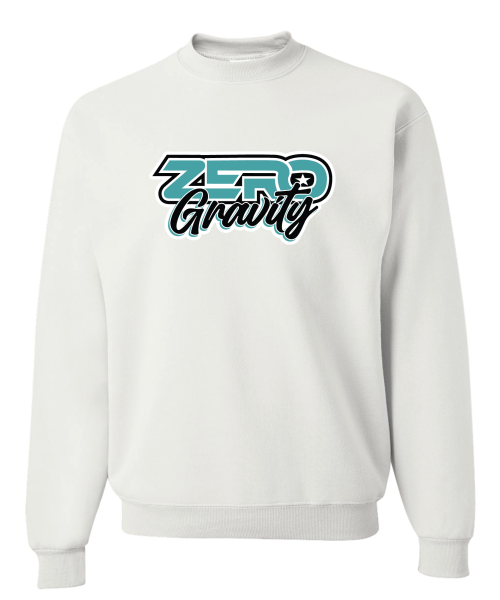 ZG Logo White Crewneck