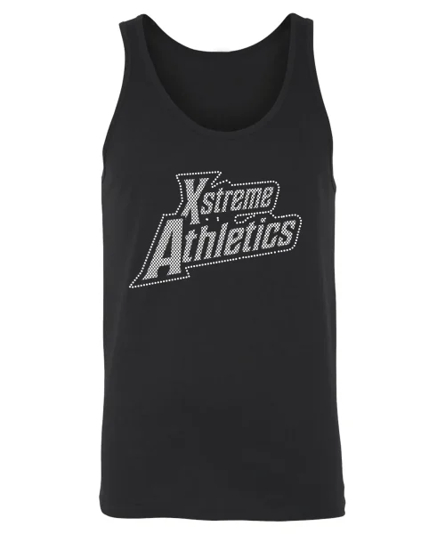 XA Black Rhinestone Tank