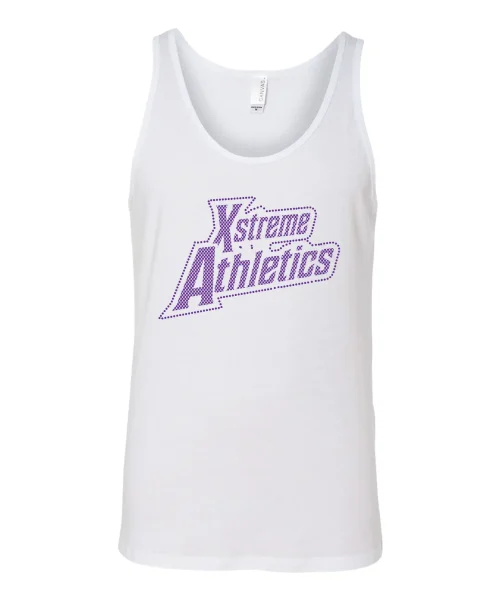 XA White Rhinestone Tank