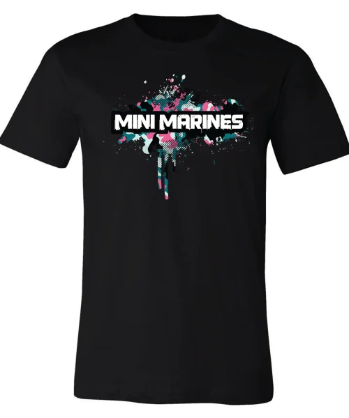 Southeast Elite Black Tee Mini Marines