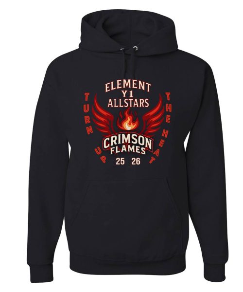 EA Crimson Flames Hoodie