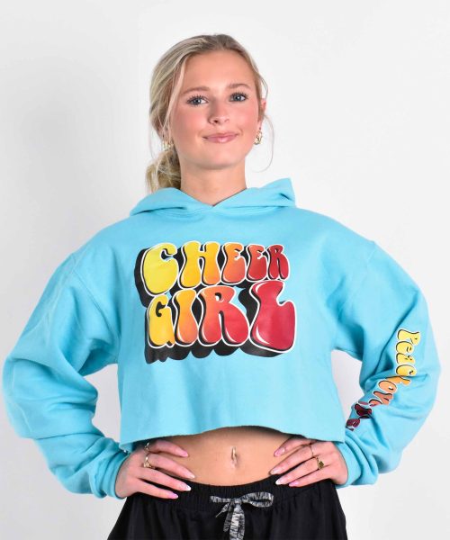 Cheer Girl Cropped Hoodie