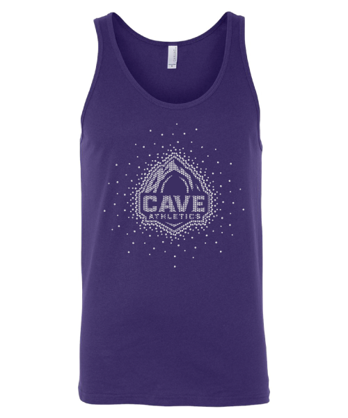 CA Black Rhinestone Tank