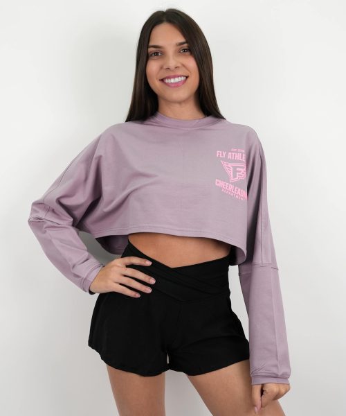 Violet CHEER Long-sleeved