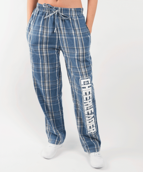 Blue Flannel Pajama Pants