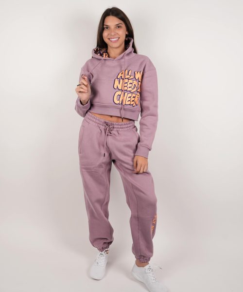 CHEER Purple Sweatsuit