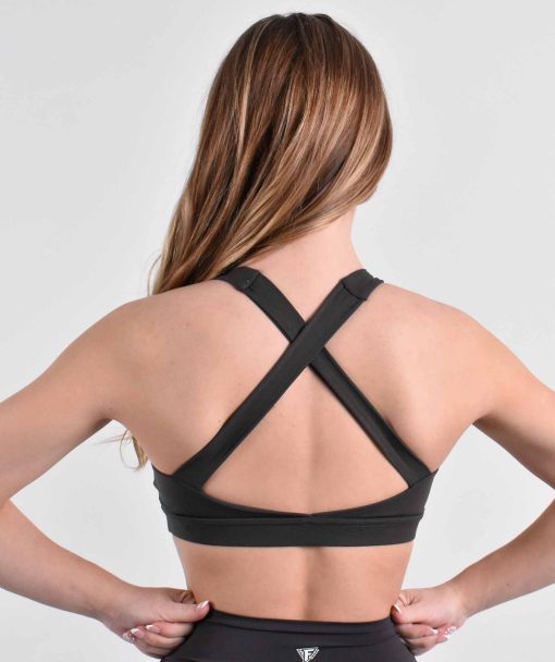 Gray Cross Bra - Image 3