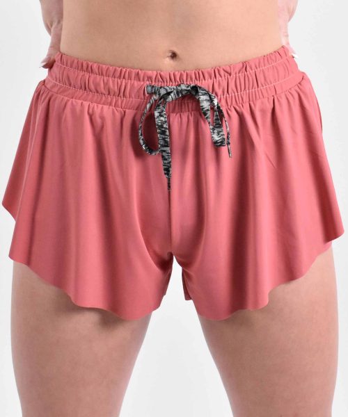 Pink Flutter Shorts