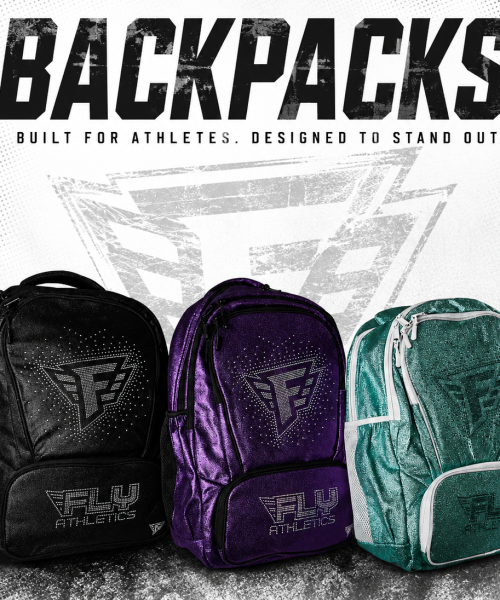 FLY RHINESTONE BACKPACKS