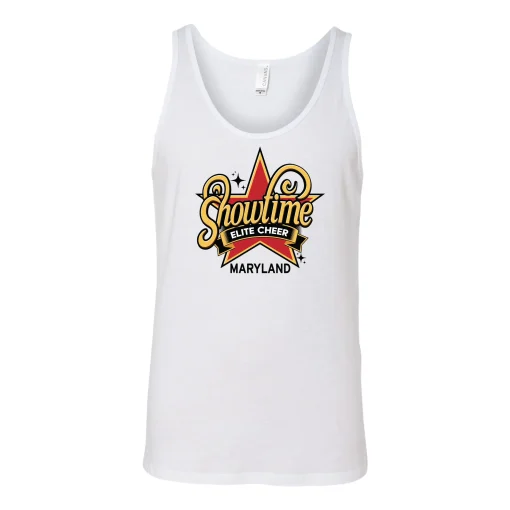 SEC White Cheer Tank