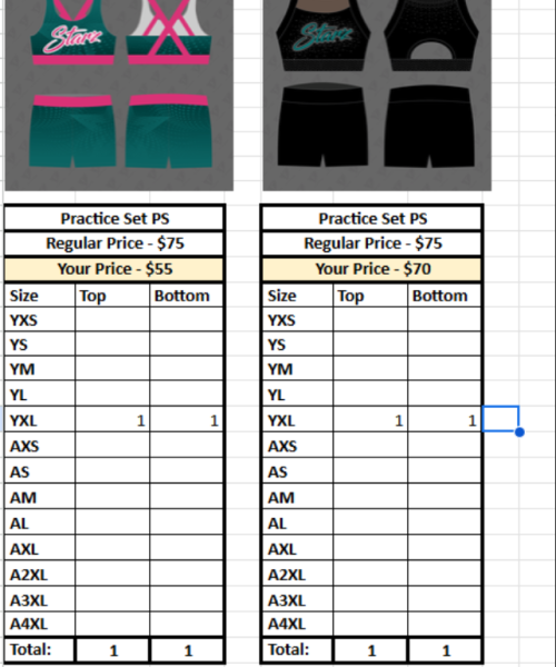CS Cheer Extra Practice Sets 25 - Image 4