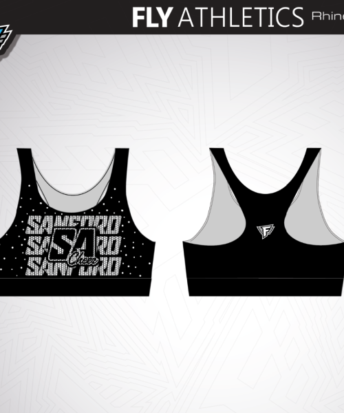 SA Rhinestone Sports Bra
