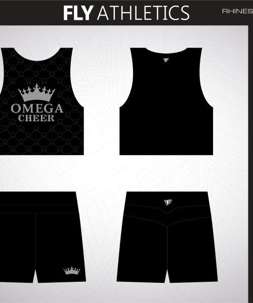 Omega Rhinestone Practice Set