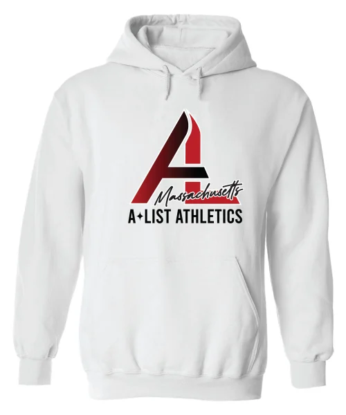 ALA-MA Logo White Hoodie 2