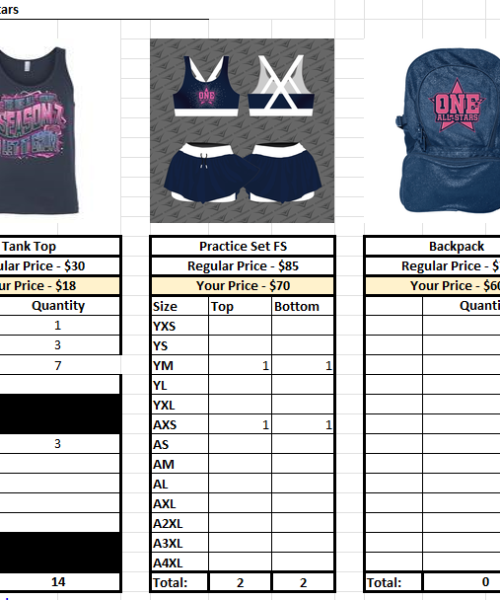 24 - The One - Tank Order