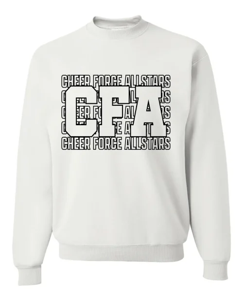 CFA White Crewneck