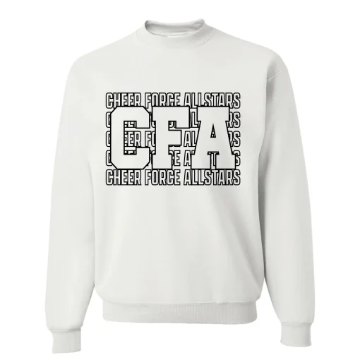 CFA White Crewneck