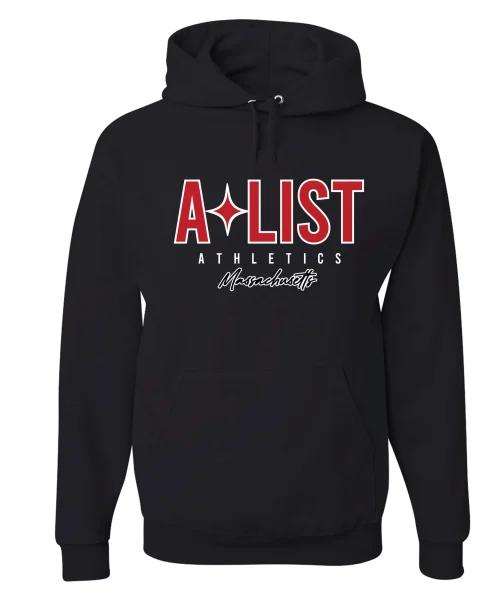 ALA-MA Logo Black Hoodie MA