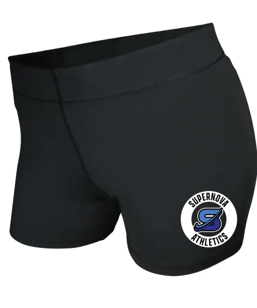 Supernova Black Performance Shorts