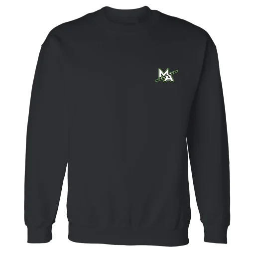 MA Black Crewneck
