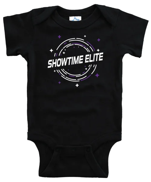 SE Black Baby Onesie