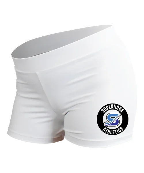Supernova White Performance Shorts