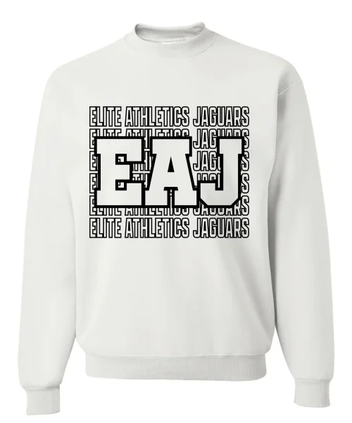 EAJ White Crewneck