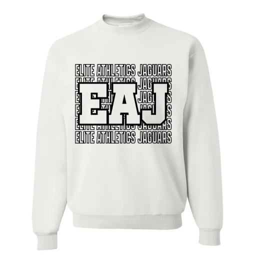 EAJ White Crewneck