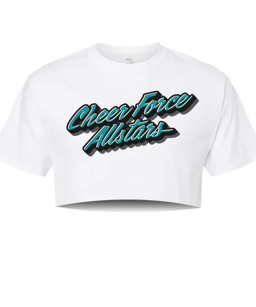 CFA White Crop Tee