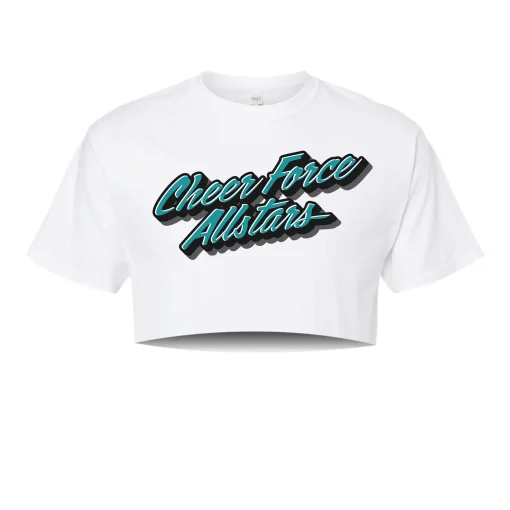 CFA White Crop Tee